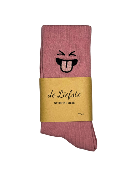 Smiley Socken Damen