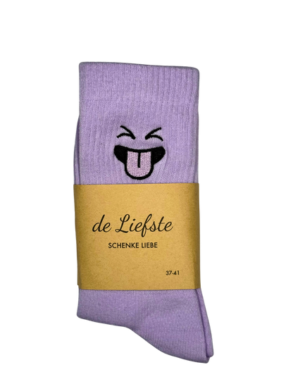 Smiley Socken Damen