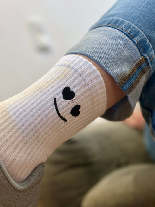 Smiley Socken Damen