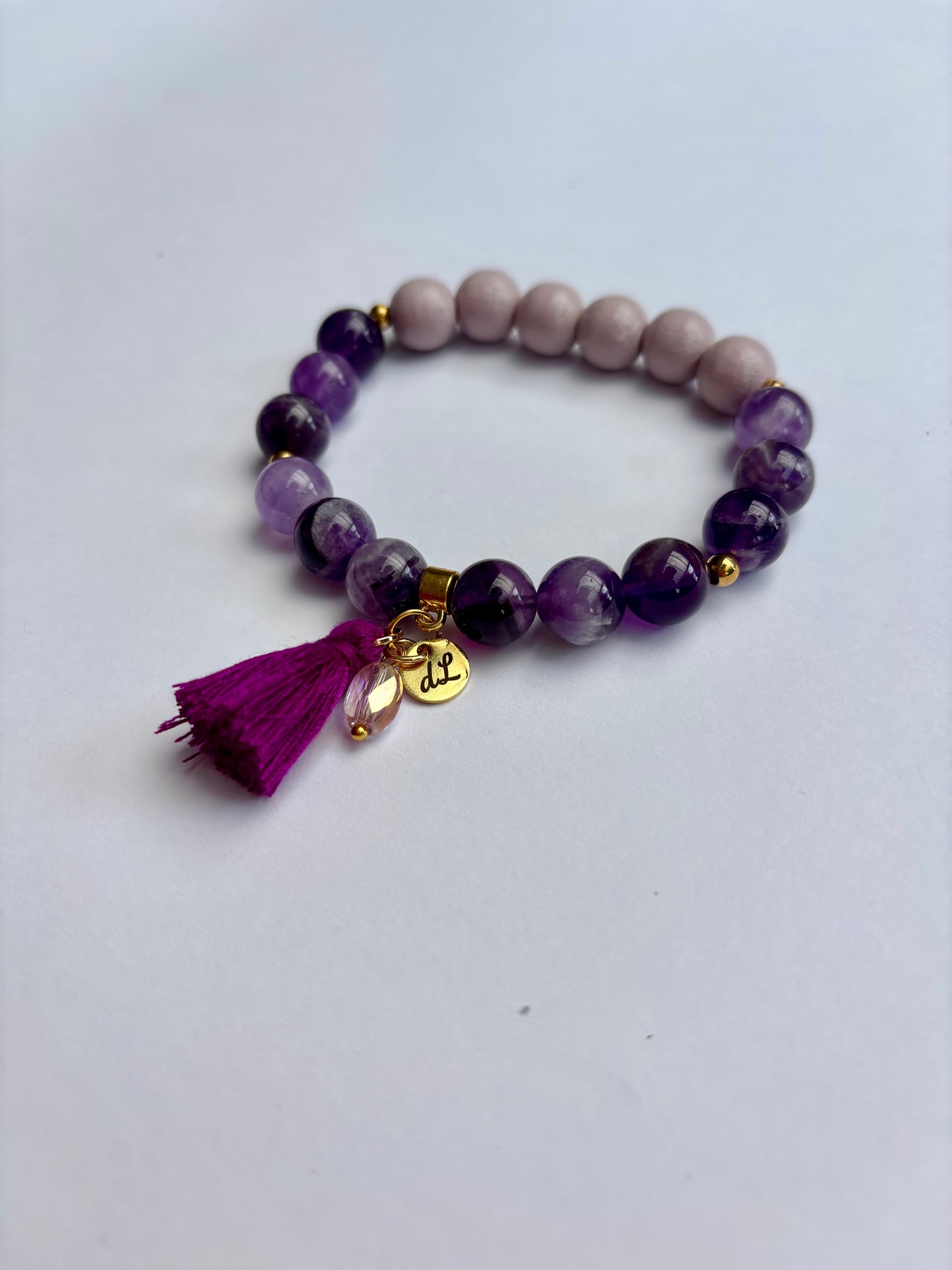 Armband Amethyst Halbedelstein